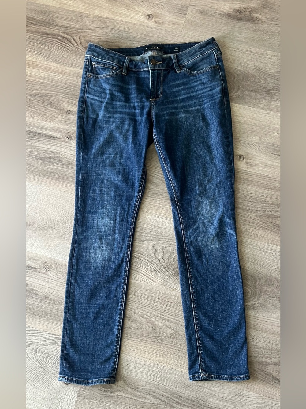 Lucky Brand Lolita Skinny Jeans Womens Blue Ankle Mid Rise Denim 6x28